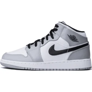 Air Jordan 1 Mid "Light Smoke Grey"