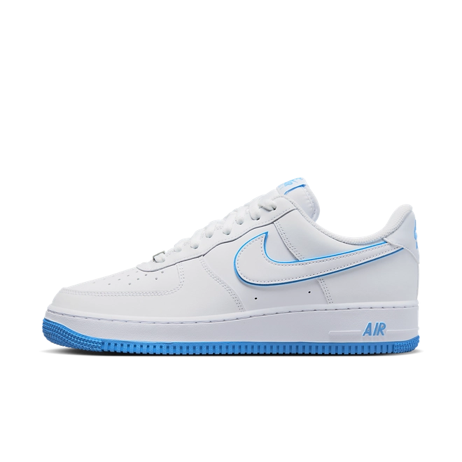 Nike Air Force 1 '07 Low "White University Blue Sole"