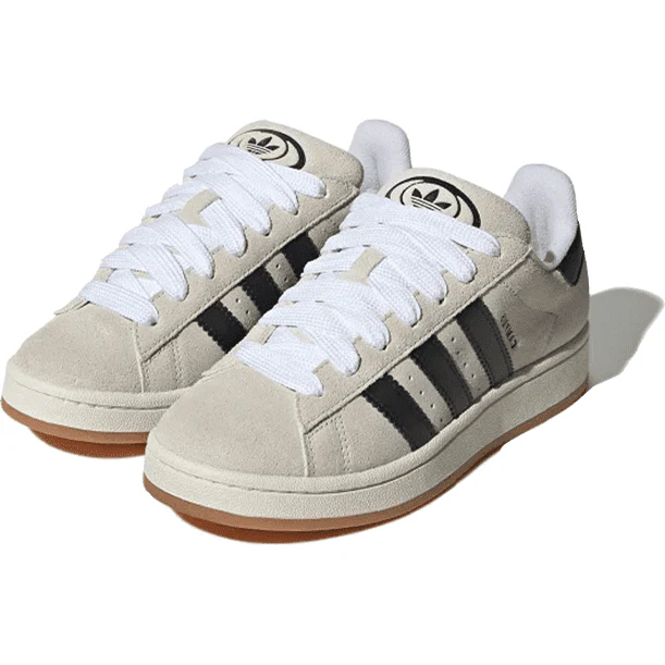 Adidas Campus 00's Crystal White Core Black – Image 2
