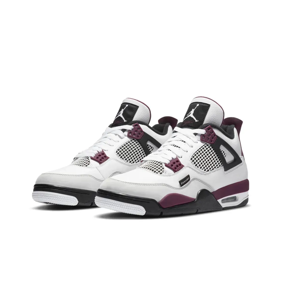 Paris Saint-Germain x Air Jordan 4 Retro "Bordeaux" – Image 3