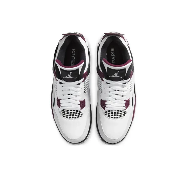 Paris Saint-Germain x Air Jordan 4 Retro "Bordeaux" – Image 4