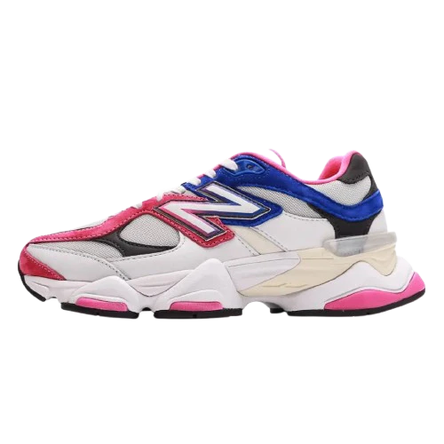 N B 9060 White Pink Blue